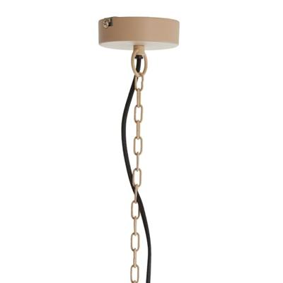 Light & Living Metalen net hanglampNakisha Ø 40cm - zand - 2973843