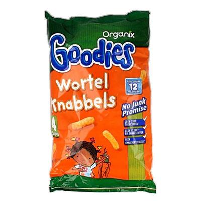 Mais knabbels met wortel 10+M bio 60 Gram