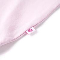 Kindershirt 128 lila - thumbnail