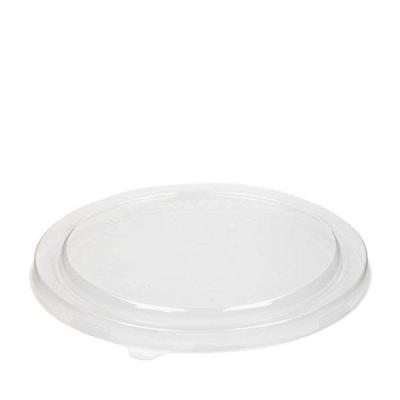 deksel voor Salade bakken (bowl) karton bruin rond 15cm 50 stuks