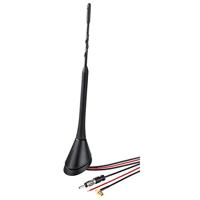 Hama Auto-antenne voor DAB/DAB+, AM/FM (flexibele dakantenne voor digitale radio-ontvangst in de autoradio, band III, L-band, SMB (F)-stekker, elektronisch versterkt, actief, 12 V, auto-auto-antenne) - thumbnail