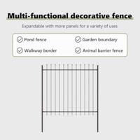 Tuinhek Grijs 1,7 x 1,5 m Poedercoating staal - thumbnail