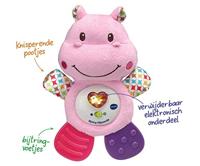 Vtech bijtring nijlpaardje roze - thumbnail