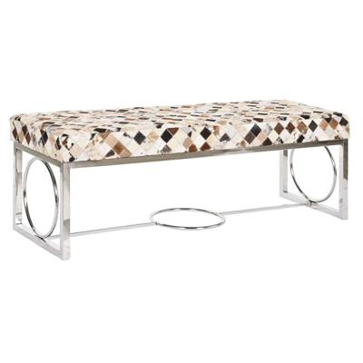 Kruk DKD Home Decor Bruin Beige Zilverkleurig Kameel Staal 122 x 41 x 44 cm Kruk DKD Home Decor Bruin Beige Zilverkleurig Kameel Staal 122 x 41 x 44 cm