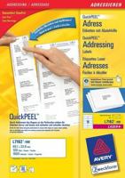 Etiket Avery L7162-100 99.1x33.9mm wit 1600 etiketten | 5 stuks - thumbnail