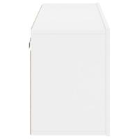 Tv-meubel wandgemonteerd 100x30x41 cm wit - thumbnail