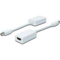 Digitus AK-340411-001-W DisplayPort / HDMI Adapter [1x Mini-DisplayPort stekker - 1x HDMI-bus] Wit 15.00 cm - thumbnail