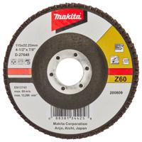 Makita Accessoires Lamellenschuurschijf 115mm Z40 - D-27648 D-27648 - thumbnail