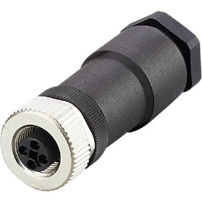 ifm Electronic E12499 Sensor/actuator connector, niet geassembleerd Aantal polen (sensoren): 4 Bus, recht 1 stuk(s)