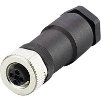 ifm Electronic E12499 Sensor/actuator connector, niet geassembleerd Aantal polen (sensoren): 4 Bus, recht 1 stuk(s) - thumbnail
