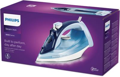 Philips DST5030/20 Stoomstrijkijzer Blauw - thumbnail