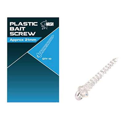 Nash Plastic Bait Screws 21 mm