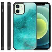 Case iPhone 12 Mini Painting Blue - thumbnail