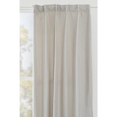 Gordijn Luca - zand - 140x280 cm (1 stuk)