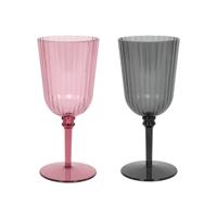 Wijnglas Lines kunststof Ø8x18.5cm - thumbnail