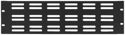 Monacor RCP-8723U 19 rack afdekplaat 3 HE
