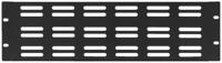 Monacor RCP-8723U 19 rack afdekplaat 3 HE - thumbnail