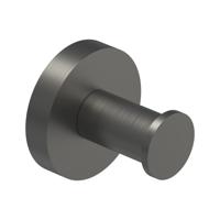 Grote Handdoekhaak IVY Geborsteld Metal Black PVD IVY - thumbnail