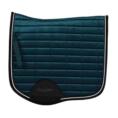 Pagony Work Velours zadeldek petrol maat:vs cob