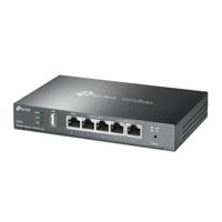 TP-Link ER605 Omada Gigabit VPN Router, tot 3 WAN-poorten, USB 4G-modem ondersteuning, Load Balancing, IPSec/PPTP/L2TP/SSL VPN, ideaal voor zakelijk en thuisnetwerk - thumbnail