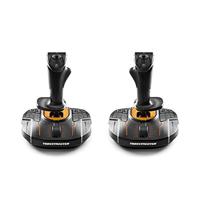 Thrustmaster T.16000M Space Sim Duo Stick Vliegsimulator joystick PC Zwart, Oranje - thumbnail