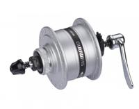 Shimano naafdynamo 32g uitval disc 6v/3 watt dh-3d37-qr zilver - thumbnail