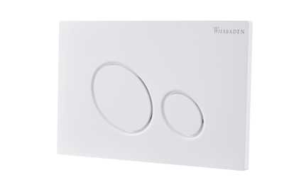 Drukplaat Voor Inbouwreservoir Wiesbaden X10 Glans Wit Drukplaat Voor Inbouwreservoir Wiesbaden X10 Glans Wit