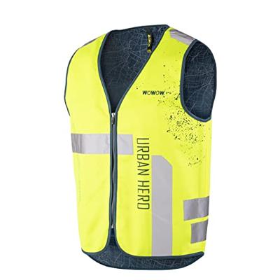 Wowow Reflectievest urban hero maat xxl geel
