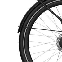 Cortina spatbordstang achter tide black matt l342 - thumbnail