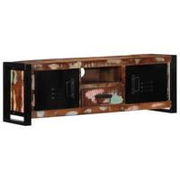 Tv-meubel 100x30x35 cm massief gerecycled hout - thumbnail