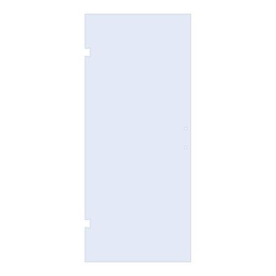 Sanitop Douchedeur Just Creating | Profielloos D2 | 100cm | Omkeerbaar Helder Glas | Nisdeur