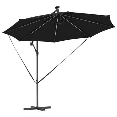 Cantilever Banana Parasol Zwart 294 x 294 x 248 cm