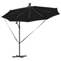 Cantilever Banana Parasol Zwart 294 x 294 x 248 cm - thumbnail