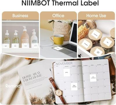 NIIMBOT A2A18918301 Wit 110 stuk(s) Prijslabels, Naametiketten - thumbnail