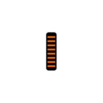 RRP Proguard bolt on v1 - front - sticker - standard - orange