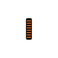 RRP Proguard bolt on v1 - front - sticker - standard - orange - thumbnail
