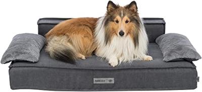 Trixie hondenmand sofa liano rechthoek grijs 100x60 cm