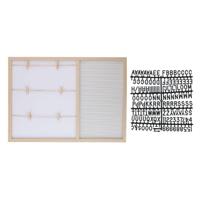 Houten Memobord en Fotolijst MDF, 57x41cm - thumbnail