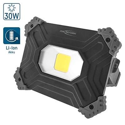 Ansmann 1600-0394 FL2500R Werklamp LED werkt op een accu 30 W 2400 lm
