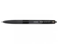Pilot Supergrip G Balpen, intrekbaar, extra grote punt, zwart, 6 stuks - thumbnail