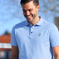 Heren Polo Willemstad | Ochtendblauw - thumbnail