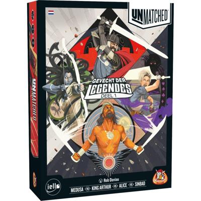 White Goblin Games Unmatched: Gevecht der Legendes Bordspel White Goblin Games Unmatched: Gevecht der Legendes Bordspel