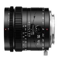 TTArtisan Tilt 50mm F/1.4 Canon RF zwart - thumbnail