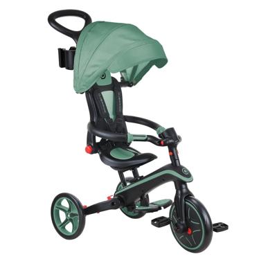 Driewieler Explorer Foldable 4 in 1 - GLOBBER olijf Driewieler Explorer Foldable 4 in 1 - GLOBBER olijf