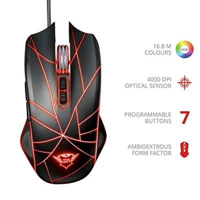 Trust GXT160 Ture Illuminated Gaming Mouse