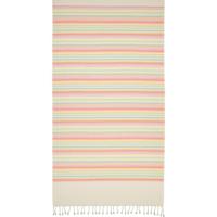 Cawö Cawo Lifestyle Hamam Streifen Strandlaken 90x180 multicolor - thumbnail