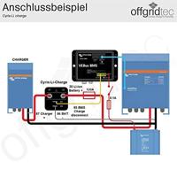 Victron Energy Cyrix-Li-Charge 24/48V-120A Laadrelais CYR020120430 46 mm x 46 mm x 80 mm - thumbnail