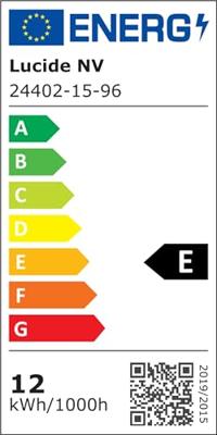 Lucide MARGARY - Hanglamp - Ø 28 cm - LED Dimb. - 3x4W 2700K - Koffie