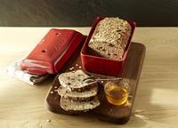 Emile Henry Broodbakvorm voor Busbrood - Fusain - 22 x 15 cm / 2.2 liter - thumbnail