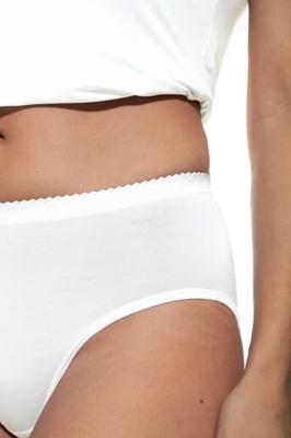 Lights dames heup slip - Elastisch katoenen dames onderbroek -Midi slip Katoenen kruisje